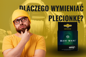 wymiana plecionki wędkarstwo